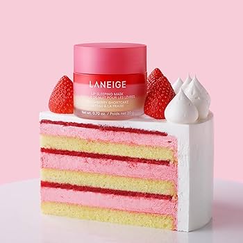 lipppp Laneige Strawberry Shortcake Lip Sleeping Mask 20gr
