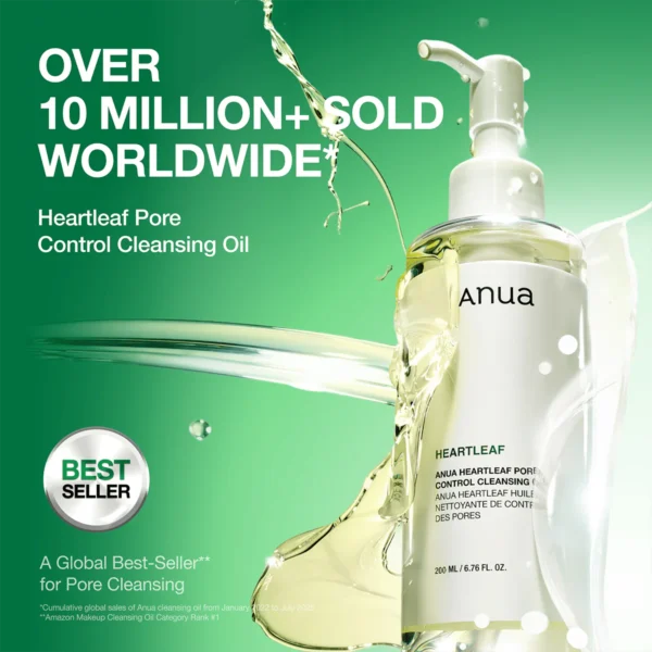 oill Anua hearthleaf pore control cleansing oil,20ml.